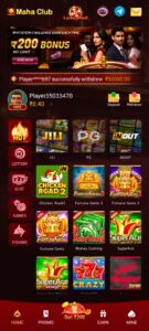 MAHA CLUB Game Download and Get Rs 222 to 555 Welcome Bonus 2