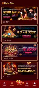 MAHA CLUB Game Download and Get Rs 222 to 555 Welcome Bonus 3
