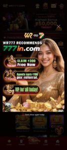 WR777 Game Download (APK 2026) – Play & Earn Rewards 1